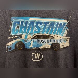 Ross Chastain Trackhouse Racing Team NASCAR Busch Light Mens Size XL T Shirt